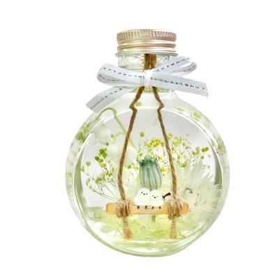 Lilie der Konservierten Lilie des Schnees Wild Getrocknet Flasche Breite Tiefe Höhe Lilie des Lulu-Tals, Shimaenaga, Herbarium, Blumen, Frühling, Tal,