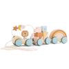 Mamimami Home Building Blocks, Cars, Wooden Toys, Pull Toys, Animals, Stacking Toys, Baby Celebration, Boys and Girls, Birthday Gift (Animal)