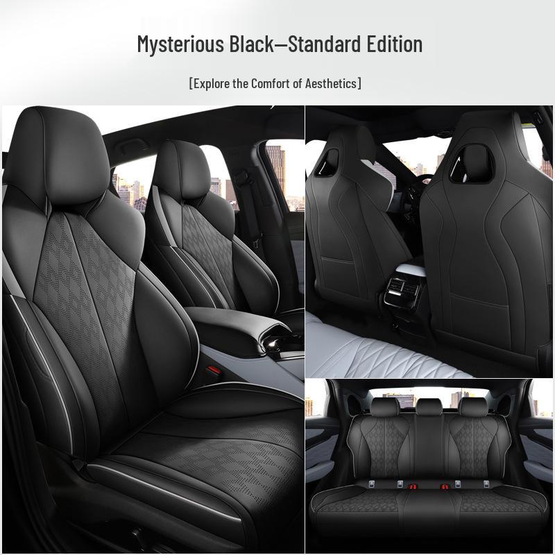 BYD Seal Seat Cover: Perforated, Breathable, Luxurious, Half-Pack Cushion for All Seasons.