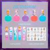 TownleyGirl Frozen 2 Disney Princess Frozen 2 Washable Luxury Makeup Set: Nail Polish, Nail Stickers, and Lip Gloss [Parallel Import]