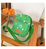 Childrens Dinosaur Cartoon Sling Bag With Zipper Closure For Daily Outings