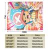 Tony Chopper Flannel Blanket Winter Anime Warm Bedding Throws for Kids Adult Couch Bed Fluffy Bedspread Sofa Bed Cover