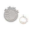 Star House Silicone Candle Molds for Candle Making Silicone Epoxy Resin Mould Fondant Silicone Molds