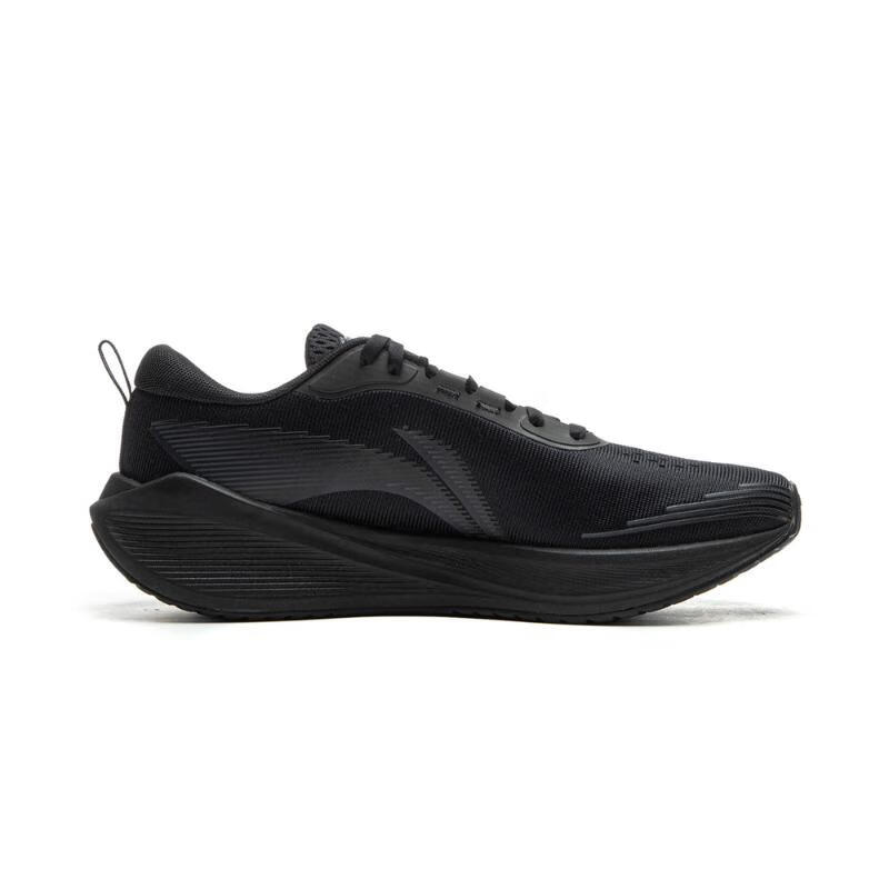 Li-Ning Comfortable Simple Non-Slip Breathable Low-Top Running Shoes Women Sneaker Black AGLU322-2