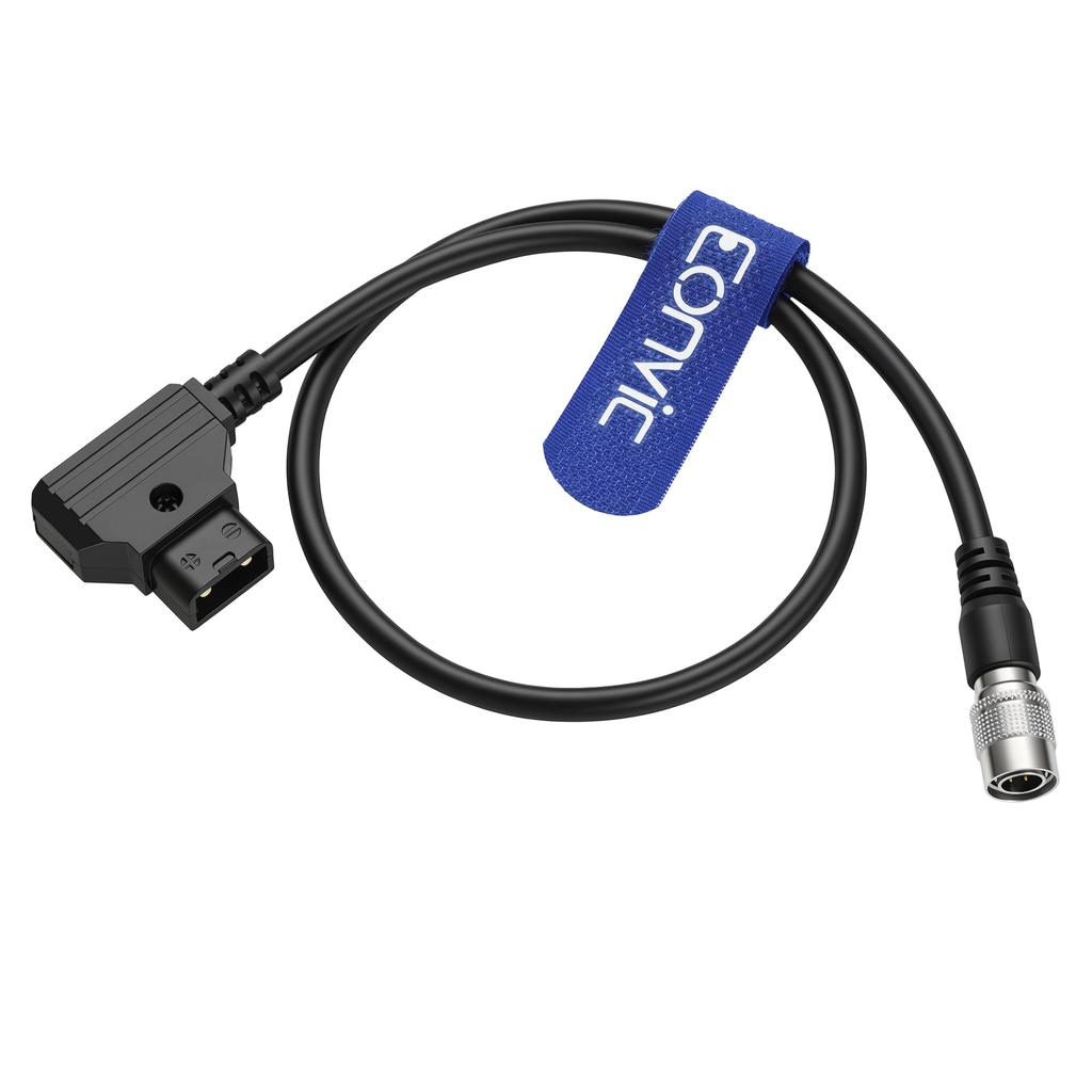 Hirose 4Pin Male to Anton Bauer D-Tap For ZOOM F8 Sound Devices 633/644/688 (Straight Cable)