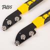 Heavy Duty Wire Roller Straightener, Wrapping Tool, Metal Manual Electrical Box Cable Routing Tool Terminal Paralleling Tubing Straightener for Copper