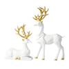 Modern Nordic Origami Elk Ornament for Living Room Decor and Housewarming Gift