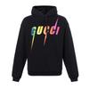 Gucci Sweatshirts Men's Black Hooded Non Detachable Moderate 700120-XJFL9-1152