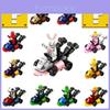 Brinquedo Infantil Kf6186a Figuras de Montar Princesa Com Chapéus Vermelhos e Verdes Material Plástico