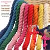 20mm Colored Cotton Rope Woven Wanzi Knot Door Pendant - Year of the Horse Spring Festival Ornament