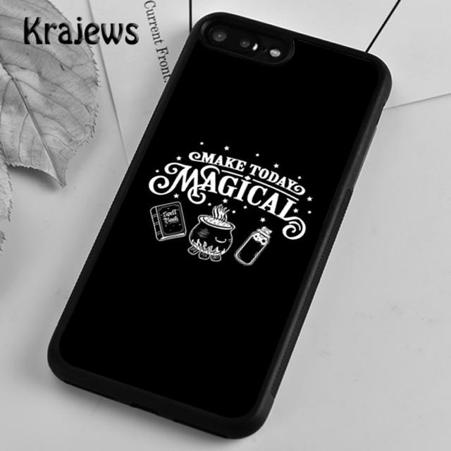 Krajews MAGIC Witchy Witchy Sorcery Phone Case Cover For iPhone 17 Air 16 15 14 plus 11 12 13 pro max coque Fundas