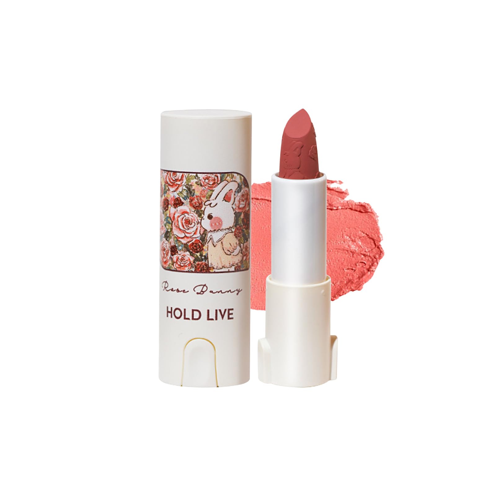 

DayaEmmoTQ Matte Lipstick Velvet - Non-drying, long-lasting lip color - Nude Cute Princess Garden Style Lip Rouge