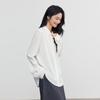 Elva' Island Women's Long Sleeve Versatile Slim-Fit Shirt