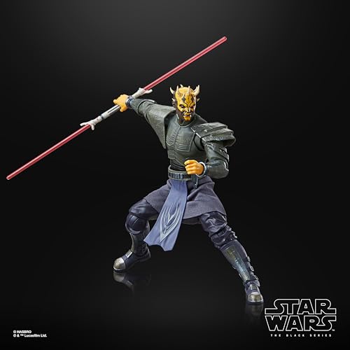 Hasbro Star Wars Black Series Savage Opress, Star Wars: The Clone Wars Deluxe Collection 15 Cm Action Figure G0657 Authentic