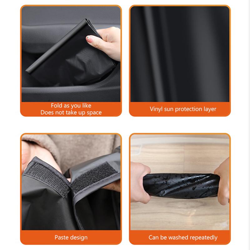 SEAMETAL Magnetic Car Window Sunshade Detachable Spliced Side Window Curtain Car Glass Sun Protection Curtain Shade