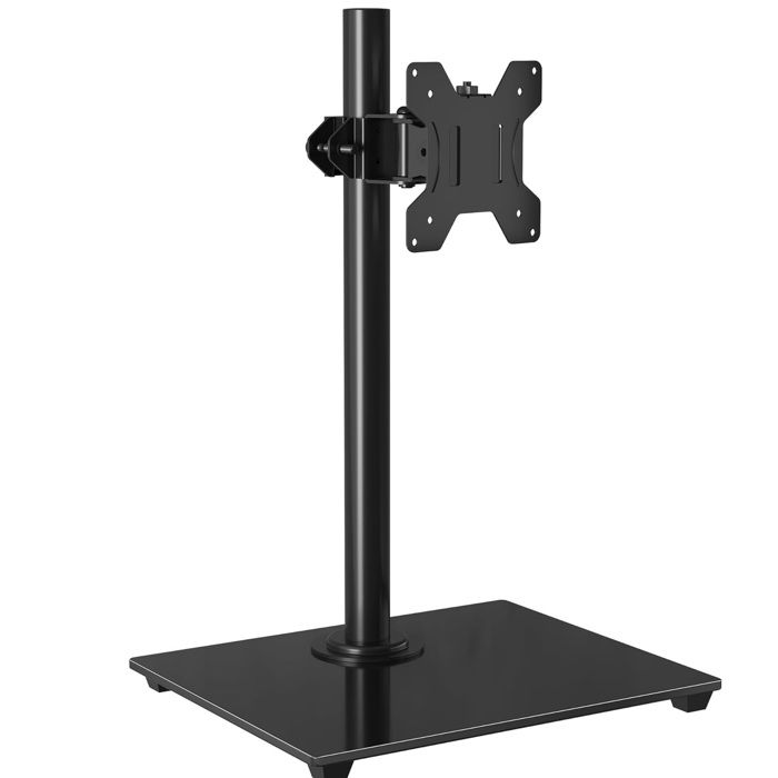 BONTEC MFG01-V02 Support de moniteur à bras unique pour écrans de 13 à 32 pouces rotation à 360°, VESA 75/100 mm