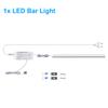 Stepless Touch Dimmable LED Bar Light Tube 12V Recessed Sensor Switch Aluminium Lamp DIY Under Cabinet Closet Backlight Lighting