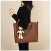 New Autumn and Winter Large-capacity Handbag Genuine Leather Fashionable High-end Single-shoulder Crossbody Bag
