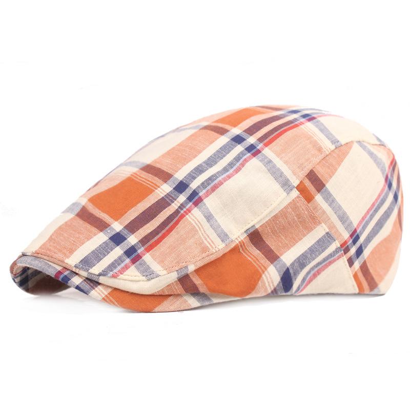 Cowboystoff Andetungehatt Herre Retro Fremoverlue Englandstil Beret Herre- og damehatt