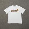 Cross-border Foreign Trade European and American High Street Drama Tide Brand Simple Letter LOGO Printing Men's and Women's Casual Loose T-shirt