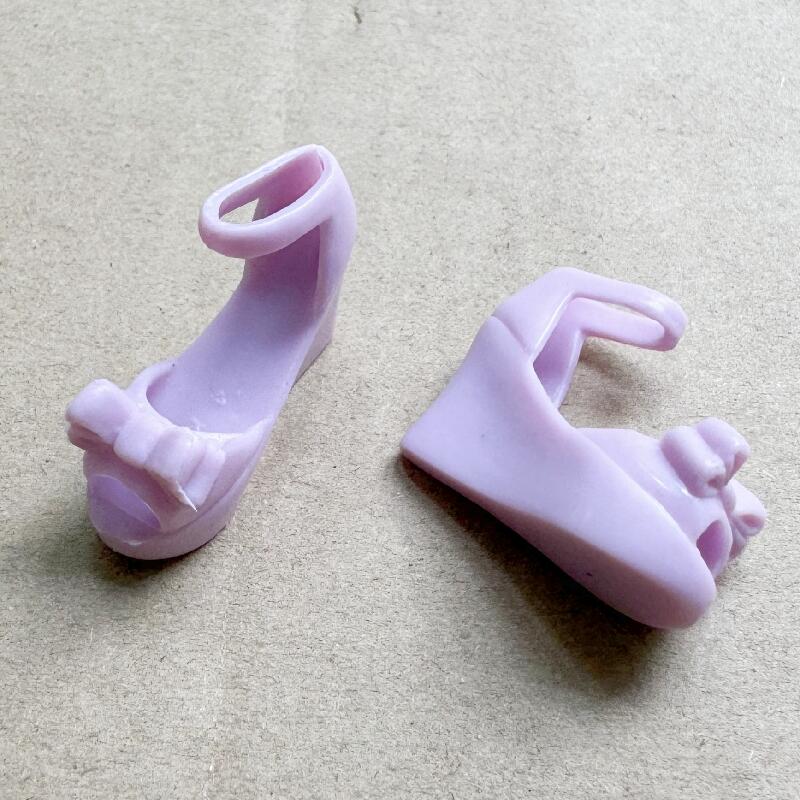 1/6 Puppenschuhe Plateau Schleifenschuhe 30cm Puppendekorationen Mädchensammlung Spielzeug DIY Spielpuppen Zubehör Schuhe