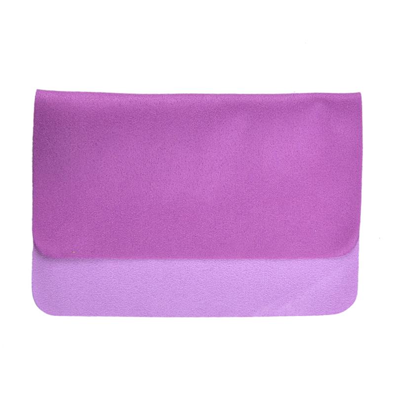 1 Adet Şamua Mikrofiber Gözlük Temizleme Bezi Lens Telefon Ekranı Temizliği İçin