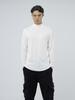 Chaenseseunoi Fleece Wool Half Turtleneck - White /M244Tp03Wh