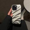 Soft Water Ripple Pattern Phone Case For 11 12 13 14 15 16 17 Pro Max X Xs Max XR 7 8 Plus SE Air Bumper Cases Cover