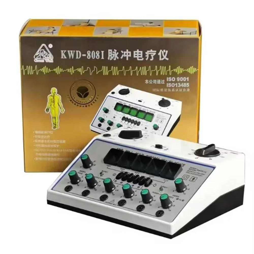 6 Channels Electric Acupuncture Stimulator - 50Hz Electrical Nerve Muscle Stimulator Patch Massager Home Care Device