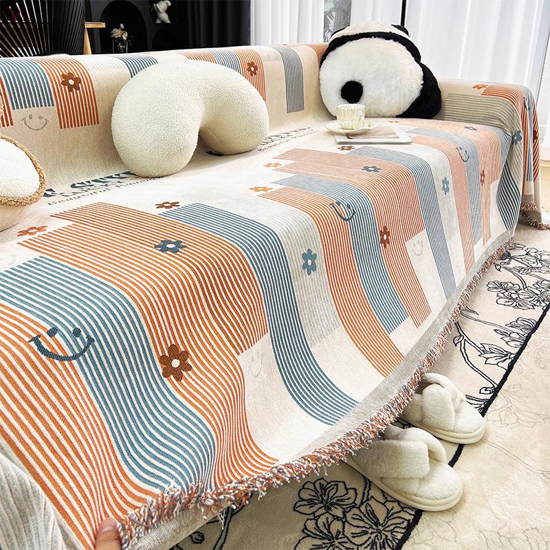 Four Seasons Chenille Sofa Towel Full Cover Cloth High Four Seasons Universal Seat Cushions Air Conditioning Blanket