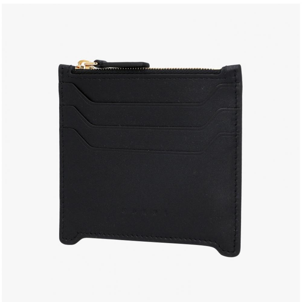 Marni Trunkaru Calfskin Zip Card Wallet Pfmo0112u0 P6948 00n99