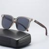 Retro Eyewear Polarized Lenses Vintage Sunglasses UV Glasses Unisex Design Wood Grain Sunglasses For Beachwear Travel