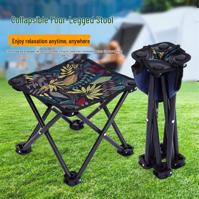 Lightweight Portable Folding Stool and Fishing Chair for Outdoor Camping