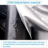 Konnfeir Half Car Body UV 210D Oxford Fabric Cover, Cover, Waterproof, Dustproof, Protection, (Sedan Compatible)