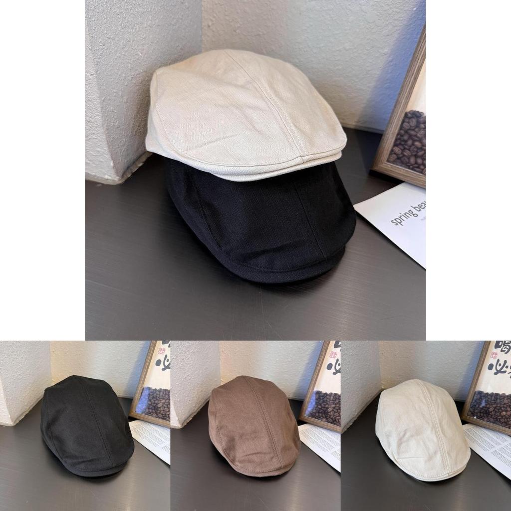 Vintage British Retro Newsboy Cap With Cotton Blend For Men And Women Summer And Winter Wear