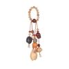 Hand-woven literary and artistic pendant, ethnic style, natural beads, fruit string, branches hanging home decoration