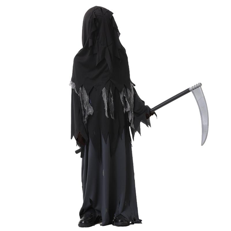 Halloween Children`s Costume Ragged Reaper Robe