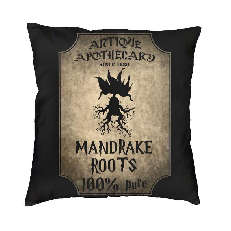 

Чехол на подушку с изображением зомби на Хэллоуин, бархатная готическая ведьма, оккультное колдовство, наволочка, диван, кресло, квадратная наволочка, украшение 30x30cm 12x12in