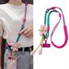 [HF][LA]1Pc Lanyard Rope Decorative Pendant Accessories Creative Cartoon Flower Phone Universal Lanyard Crossbody Long Rope