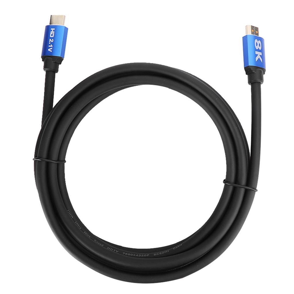 8 K Computer TV Super Clear Video Cable Aluminum Alloy HDMI 2.1V Cable Cord Video Line3 m  9.84 ft