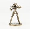 Gold Saint Brass Mini Figures Twelve Zodiac Saint Seiya Ornament Cartoon Model Desktop Decoration Copper Gift