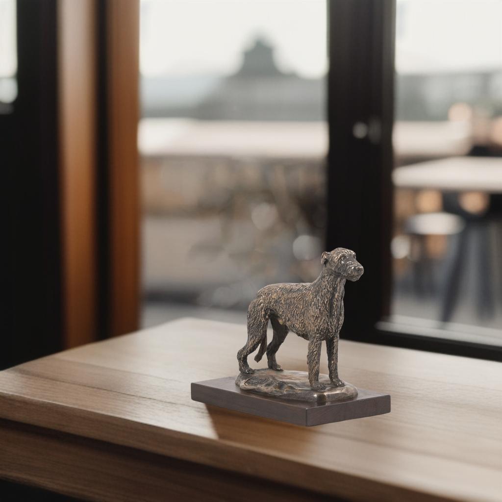 Irish Wolfhound - Dog Statue, Figurine for Office, Trophy for Dog Show by Art-Dog Brand