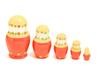 Kirov Matryoshka Set of 5 in "Fruit" [Made Russia]