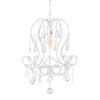 Pendant Light 29.5 X 28 X 85 Cm Classic White Metal