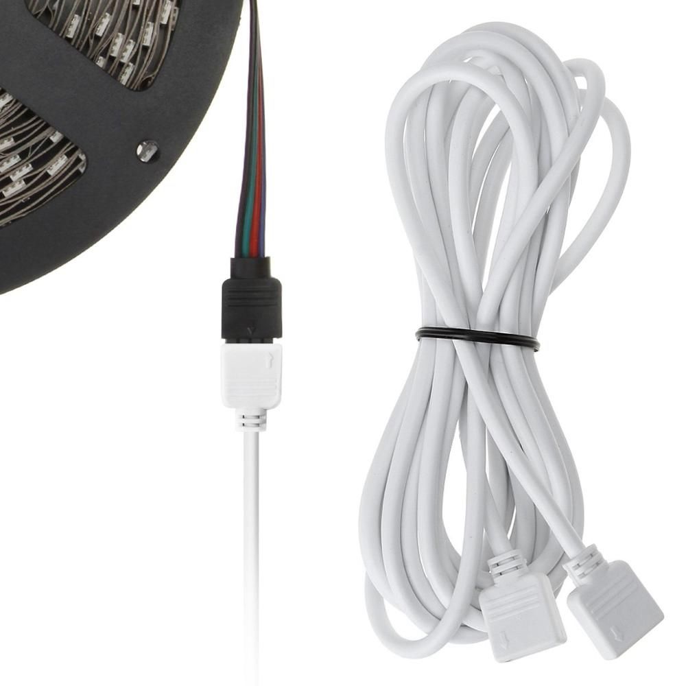 

Wire For 2835 5050 LED Strip Light LED Cable Cord Light Strip Extension Cable Connector Lamp Band 5m