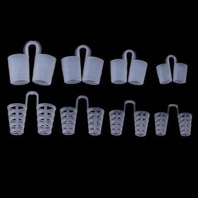 Mini Anti-Schnarch Nasenklammer Silikon Anti-Schnarch Nasenblockade Set