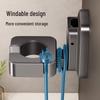 ZNMW No-Drill Suction Cup Hair Dryer & Toothbrush Holder