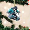 Christmas Firefighter Pendant Creative Fire Peripheral Car Jewelry Pendant Car Decorative Accessories Interior Decor Adorns