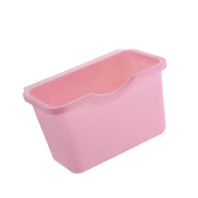 Küchen-Hänge-Mülleimer Kunststoff Reinigungsgerät Müll-Organizer Haltekorb Kleine Schranktür Müllbehälter für Zuhause