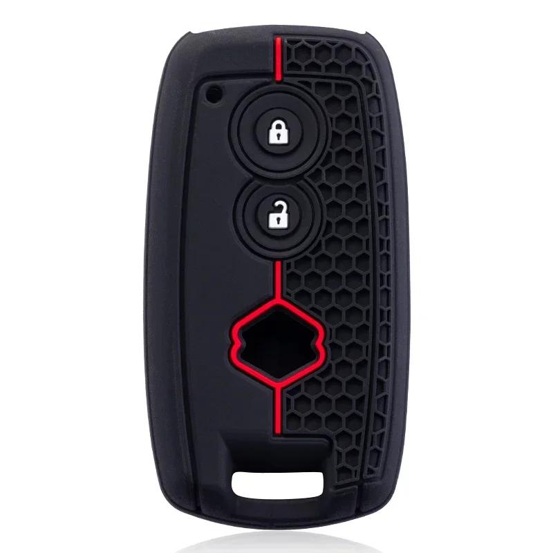 New Silicone Key Case Cover For Suzuki Grand Vitara Swift Sx4 S-Cross Xl-7 Kuyucha Sch4 For Suzuki Swift 2007-2010 Key Holder